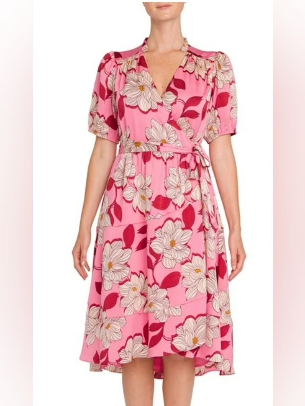 Draper James Midi Wrap Dress NWOT Women's Small